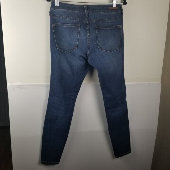 Pilcro & the Letterpress by Anthropologie Women's Mid-Rise Skinny Jeans Sz 29 - Picture 2 of 8